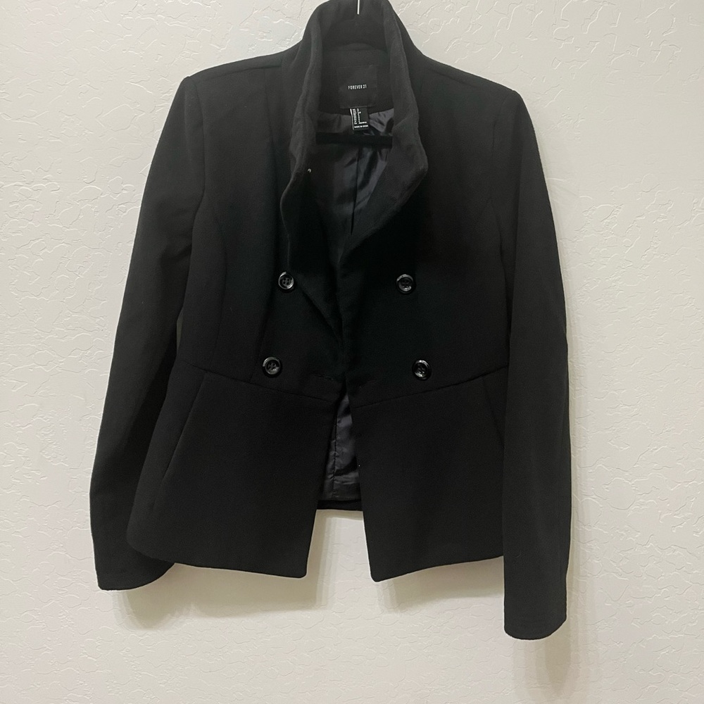 Black Pea Coat